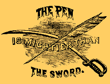 The pen is mightier